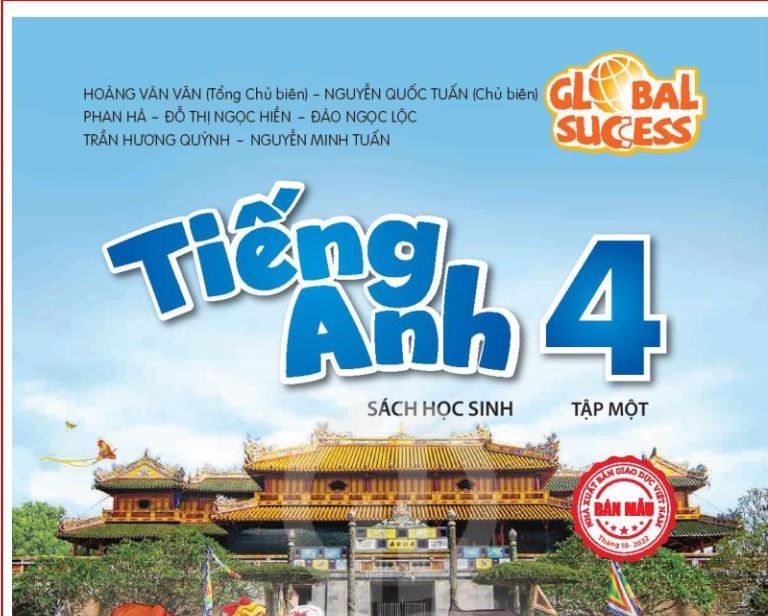 SÁCH GIÁO KHOA TIẾNG ANH 4 GLOBAL SUCCESS TẬP 1_Miễn phí